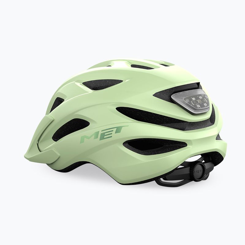 Kask rowerowy MET Crossover mint glossy 2