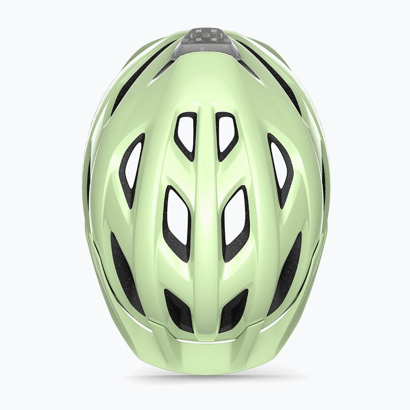 Kask rowerowy MET Crossover mint glossy 4