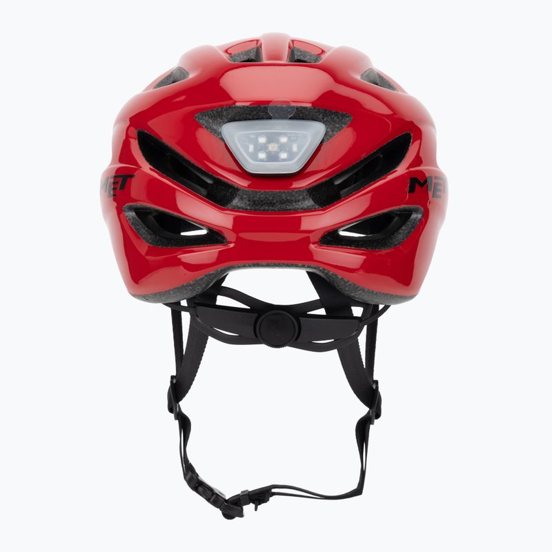 Kask rowerowy MET Crossover red matt 4