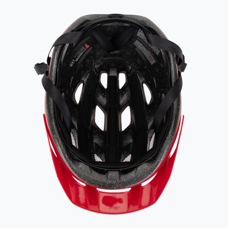 Kask rowerowy MET Crossover red matt 5