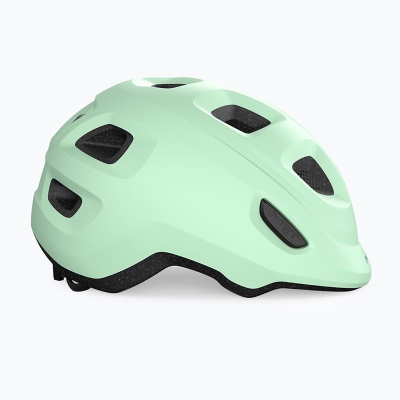 Kask rowerowy dziecięcy MET Hooray dusted green matt 5