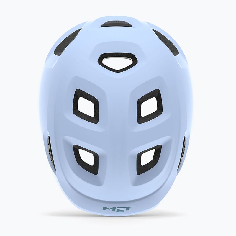 Kask rowerowy dziecięcy MET Hooray lilac matt 7