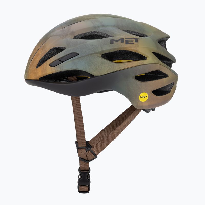 Kask rowerowy MET Estro Mips savanna matt wander le 3