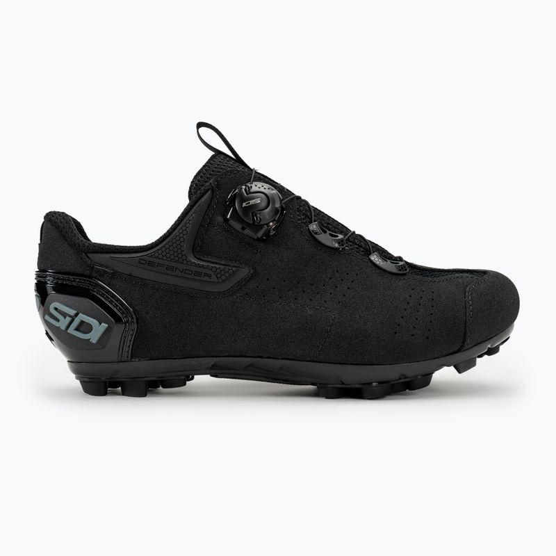 Buty rowerowe MTB męskie Sidi MTB Gravel black/black 2