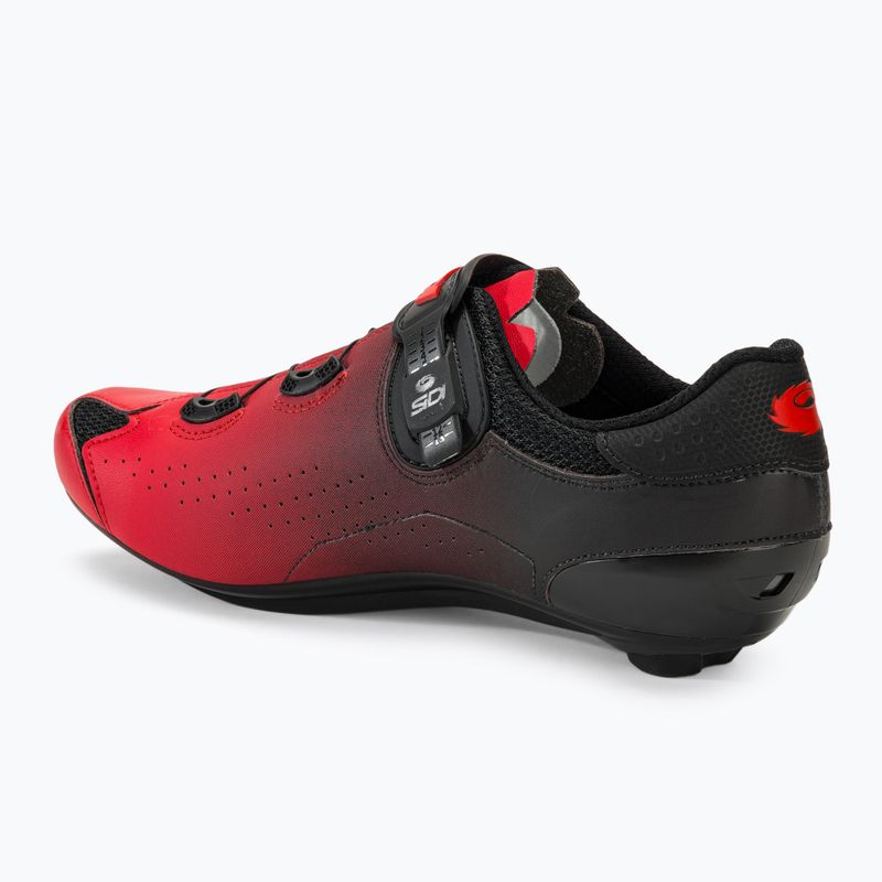 Buty szosowe męskie Sidi Genius 10 red/black 3