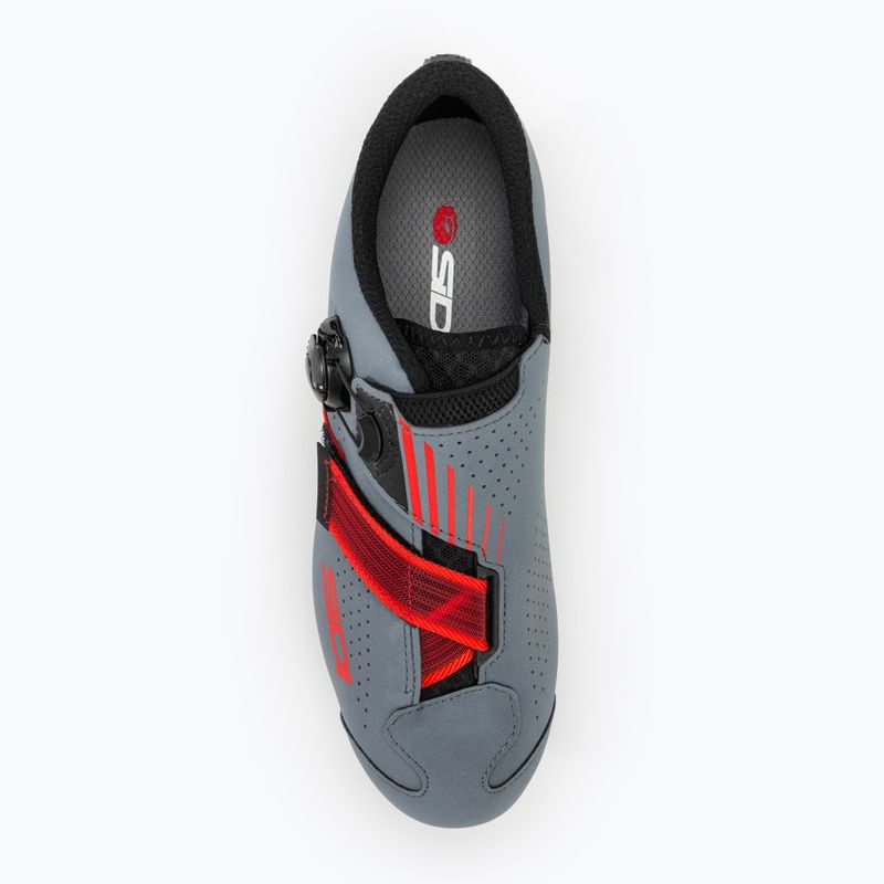 Buty rowerowe MTB męskie Sidi MTB Aertis grey/red 5