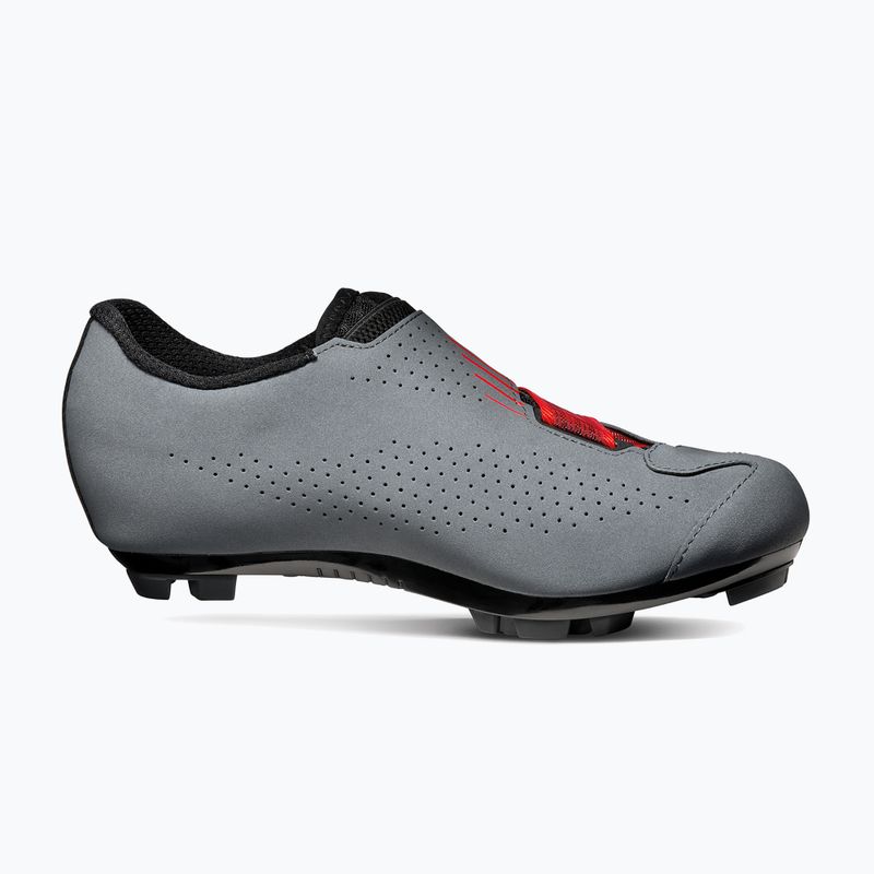 Buty rowerowe MTB męskie Sidi MTB Aertis grey/red 9