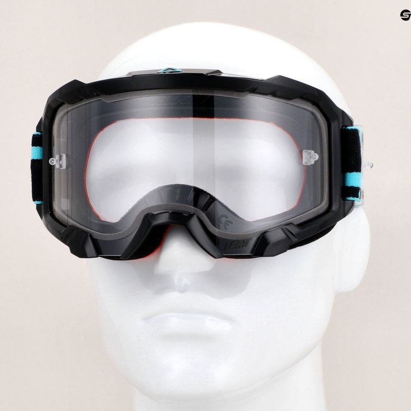Gogle rowerowe Leatt Velocity 4.5 fuel/clear 9