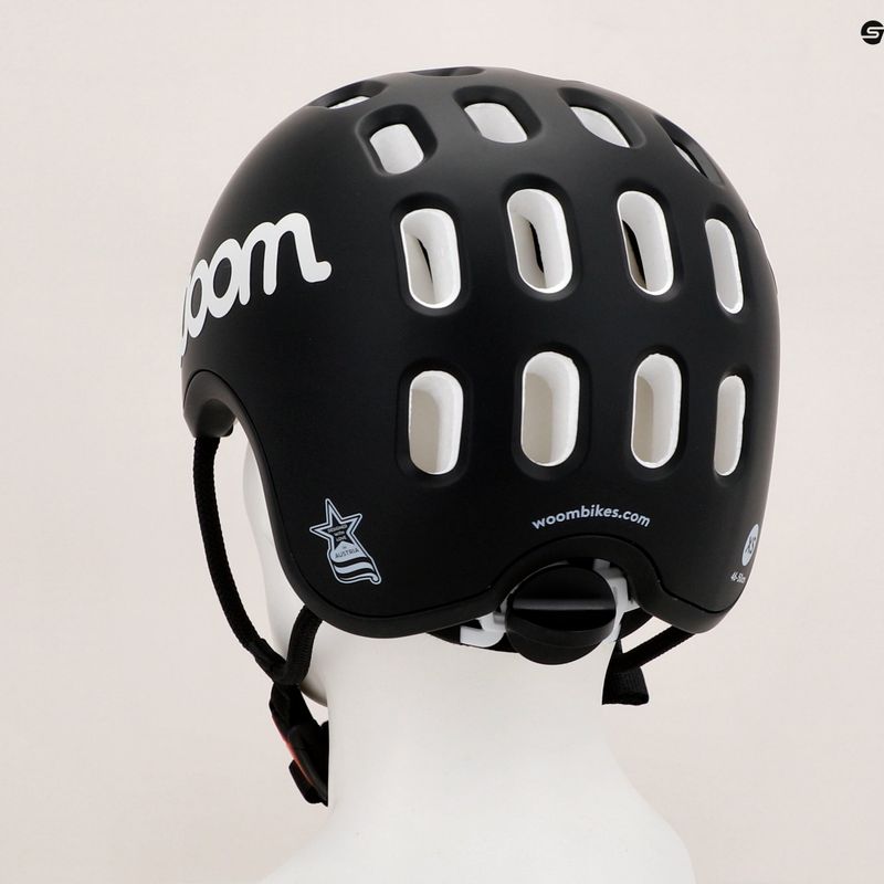 Kask rowerowy dziecięcy woom Kids black 18