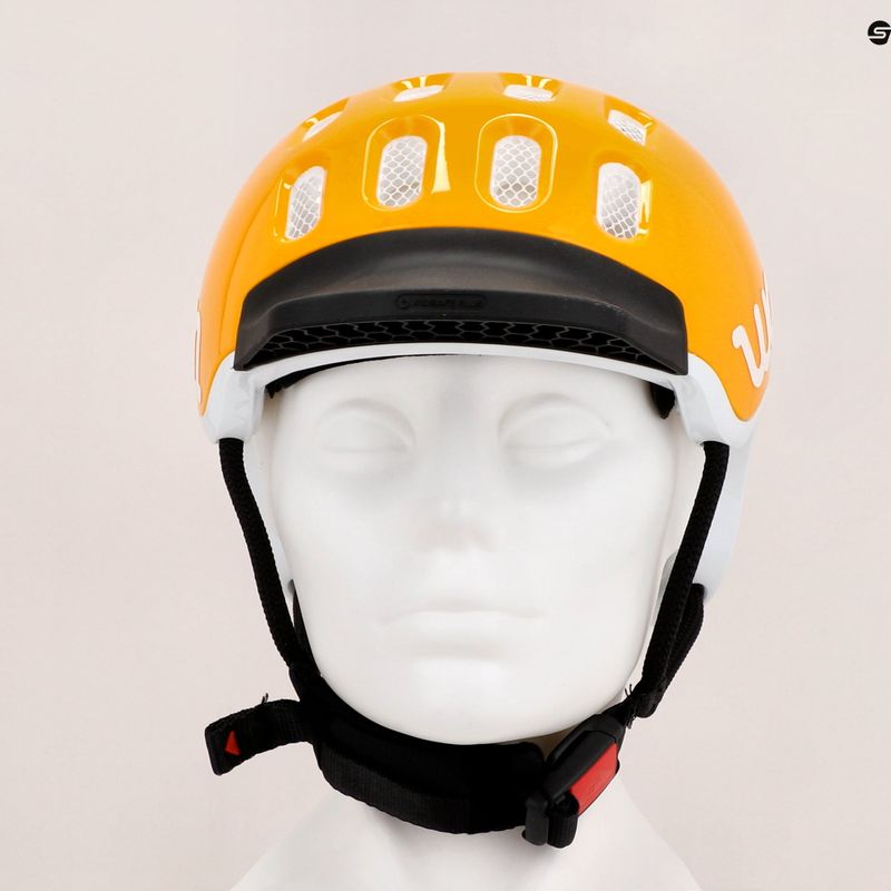 Kask rowerowy dziecięcy woom Kids yellow 17