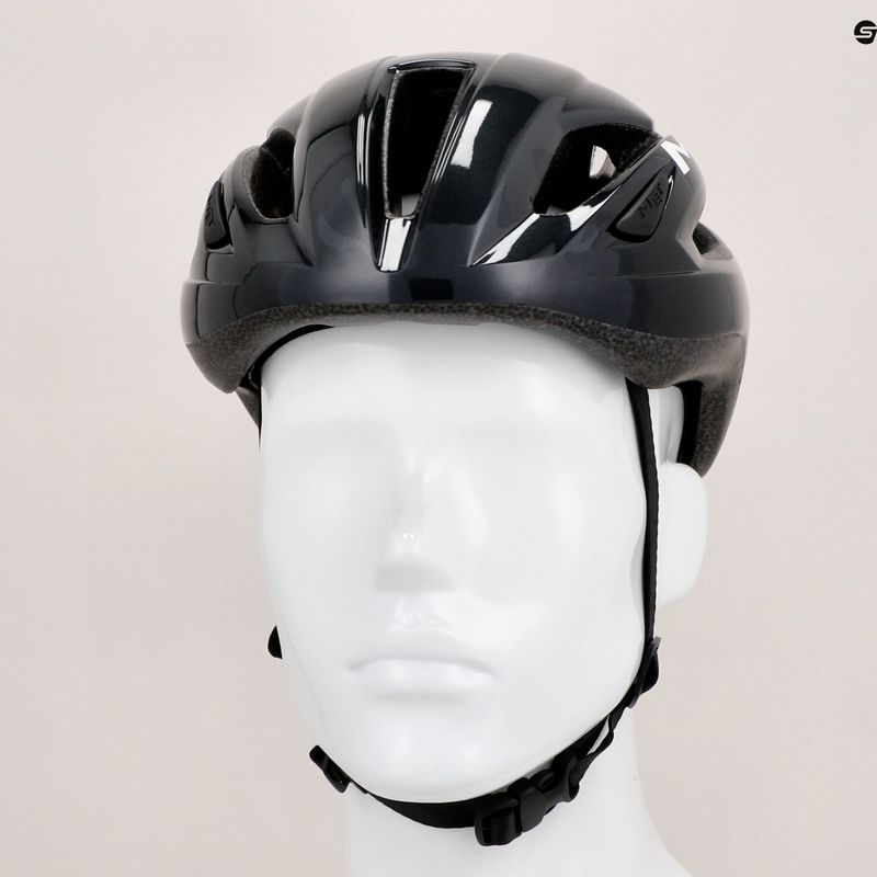 Kask rowerowy MET Strale czarno-czerwony 3HM107CE00MNR4 11