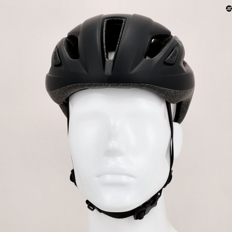 Kask rowerowy MET Strale czarny 3HM107MONO1 11
