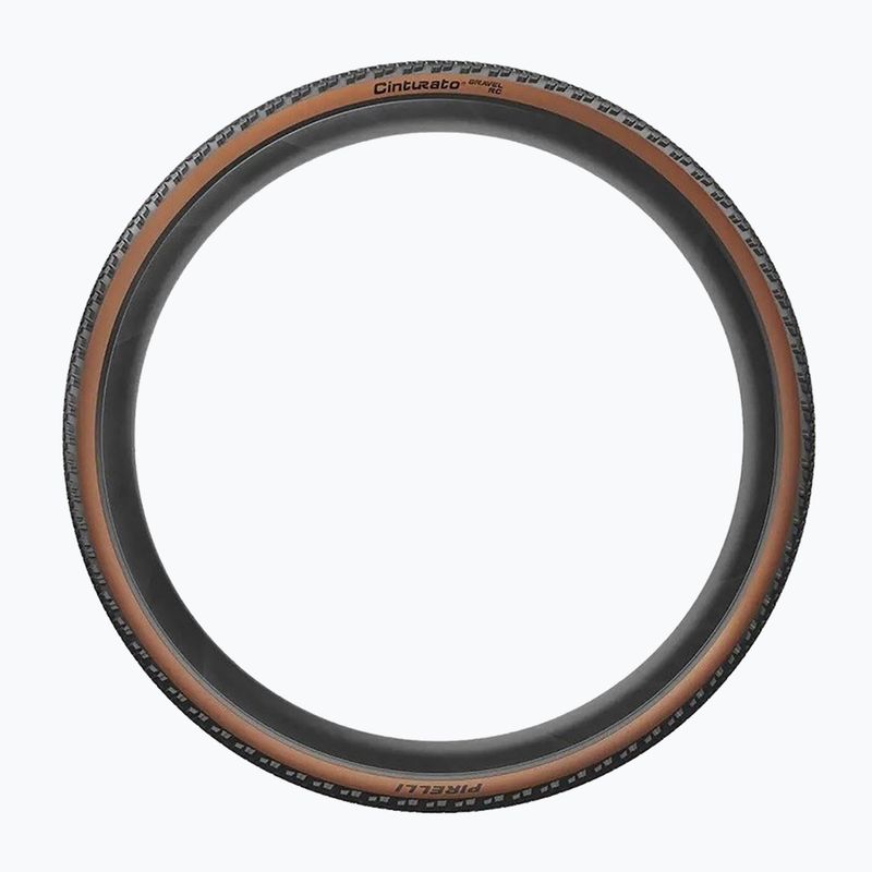 Opona rowerowa Pirelli Cinturato Gravel RC Classic 700 x 40C black/brown 3