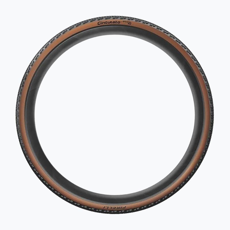 Opona rowerowa Pirelli Cinturato Gravel RC Classic 700 x 45C black/brown 4