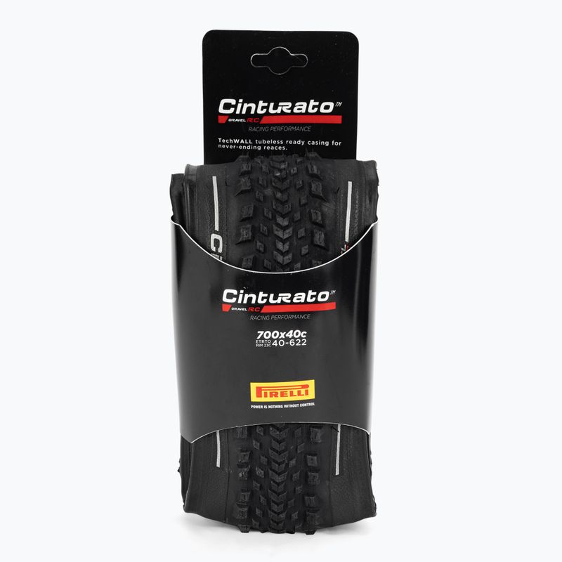 Opona rowerowa Pirelli Cinturato Gravel RC 700 x 40C black 2