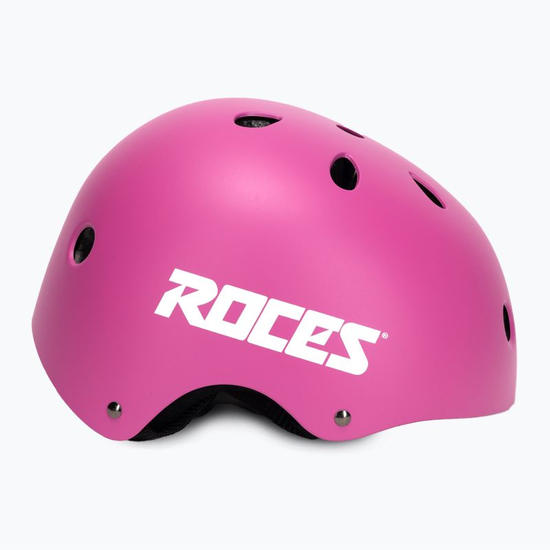 Kask dziecięcy Roces Aggressive mat deep pink 3