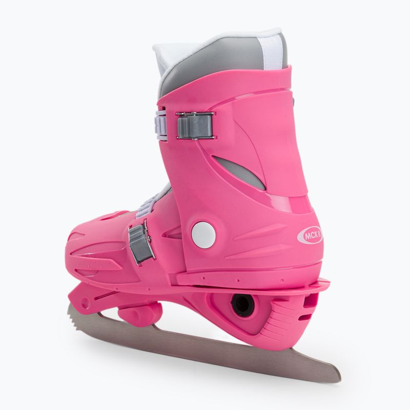 Łyżwy dziecięce Roces MCK F deep pink/white 4