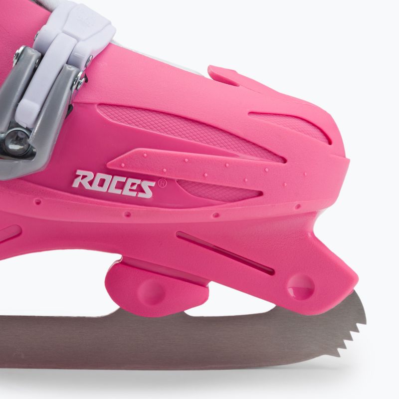 Łyżwy dziecięce Roces MCK F deep pink/white 5