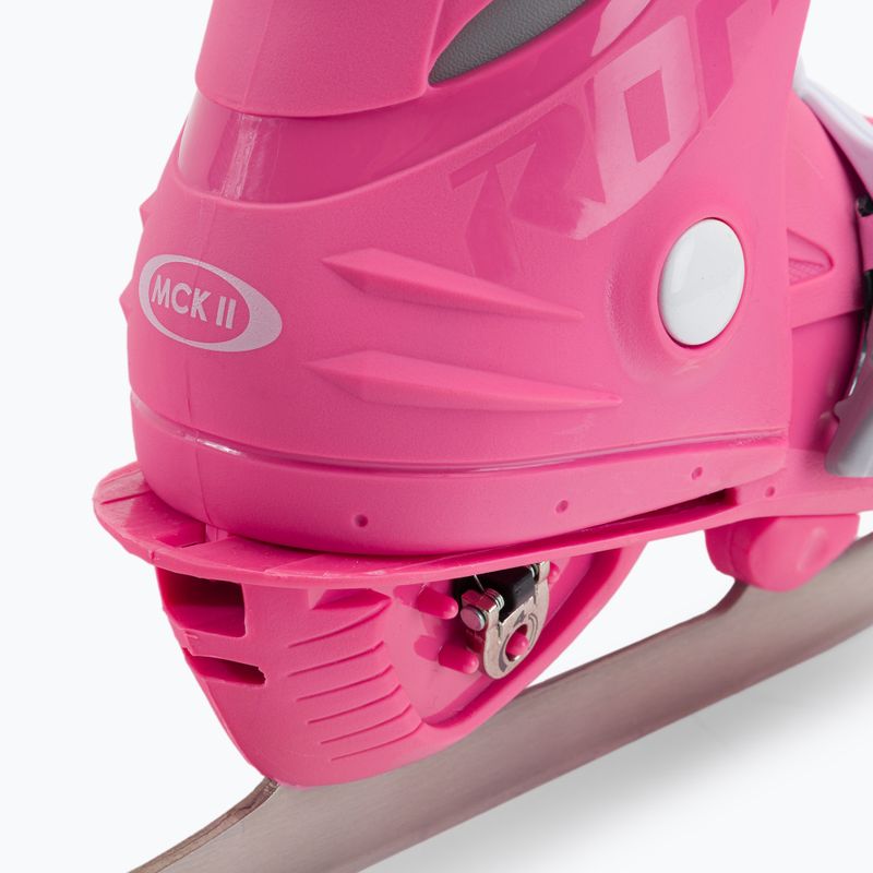 Łyżwy dziecięce Roces MCK F deep pink/white 7