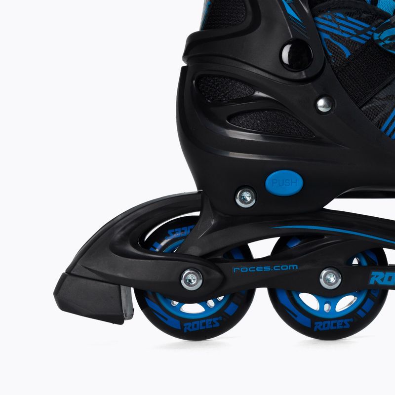 Rolki dziecięce Roces Jokey 3.0 Boy black/astro blue 7