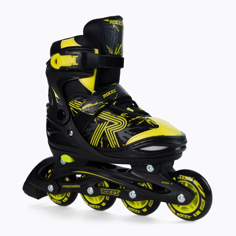 Rolki dziecięce Roces Jokey 3.0 Boy black/lime