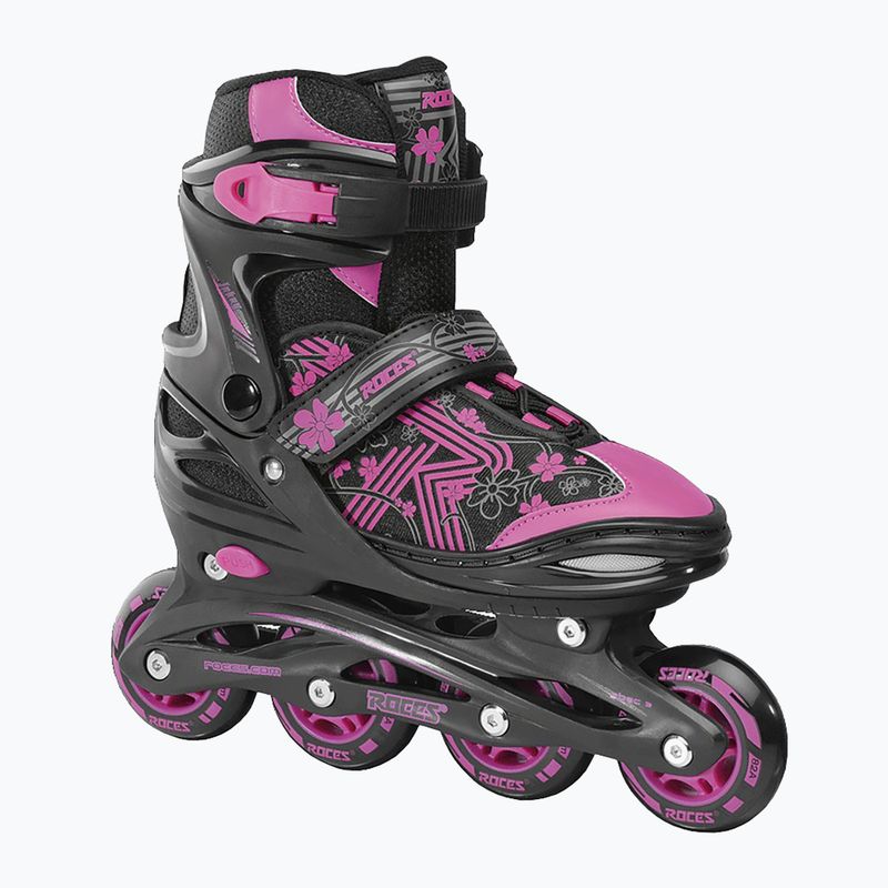 Rolki dziecięce Roces Jokey 3.0 Girl black/pink 9