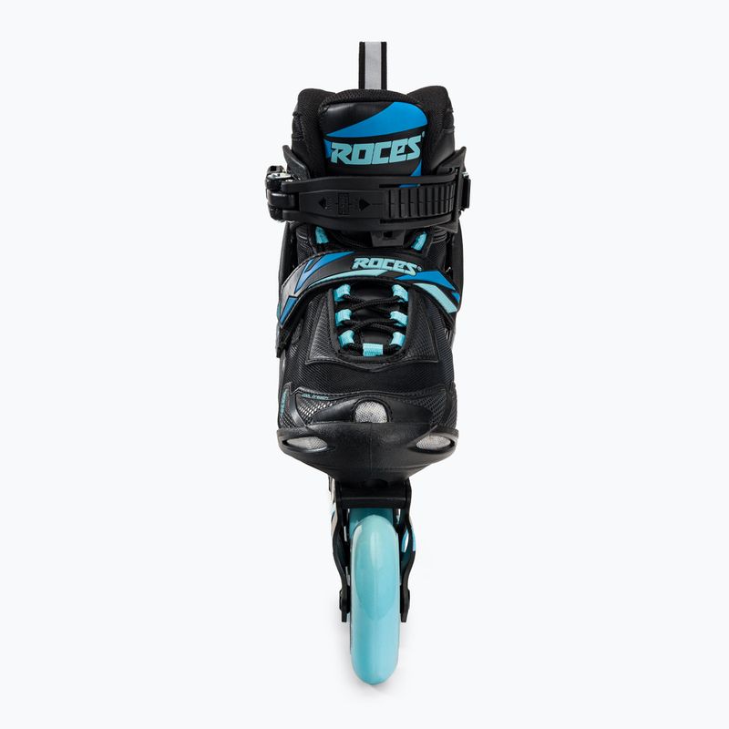 Rolki damskie Roces Helium II TIF black/azure 4