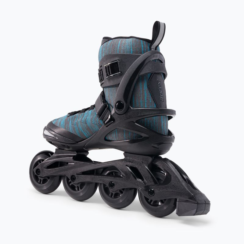Rolki męskie Roces Weft Thread black/blue 3