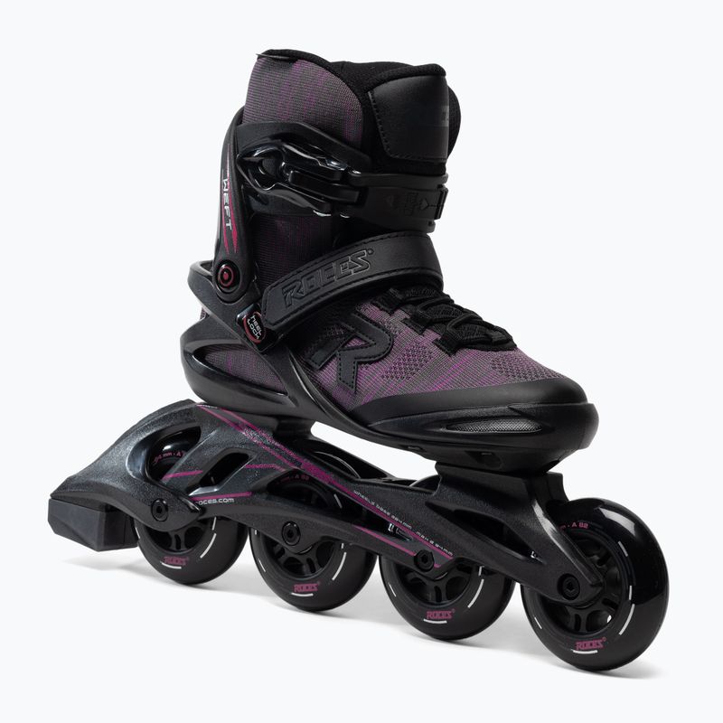 Rolki damskie Roces Weft Thread black/fuscia