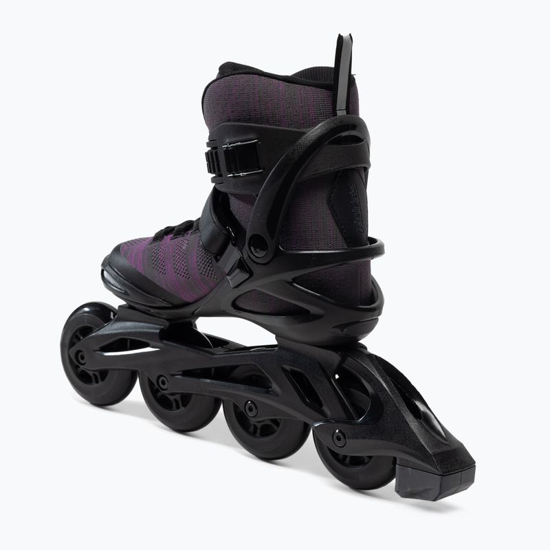 Rolki damskie Roces Weft Thread black/fuscia 3