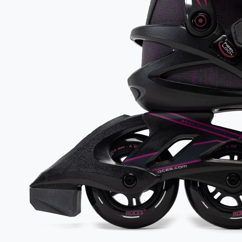 Rolki damskie Roces Weft Thread black/fuscia 7