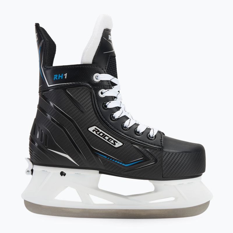 Łyżwy hokejowe dziecięce Roces RH1 black 2