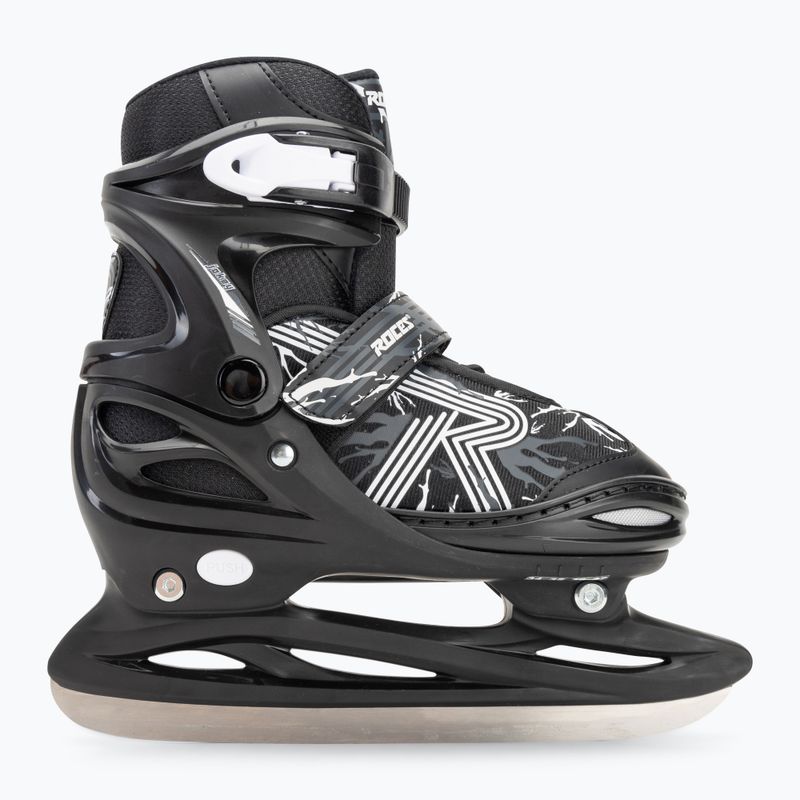 Łyżwy dziecięce Roces Jokey Ice 3.0 Boy black/white 2