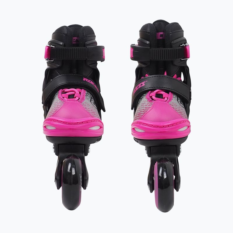 Rolki dziecięce Roces Jokey X Girl black/pink 4