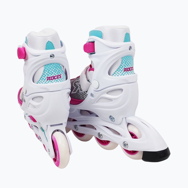 Rolki dziecięce Roces Jokey X Girl white/pink 3