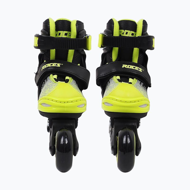Rolki dziecięce Roces Jokey X Boy black/lime 2
