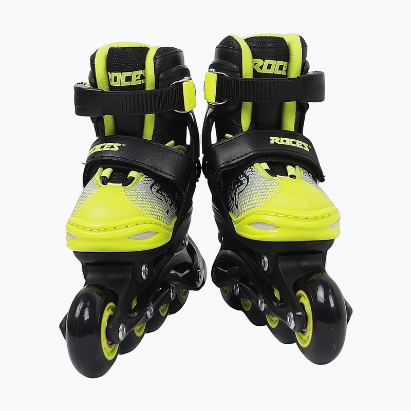 Rolki dziecięce Roces Jokey X Boy black/lime 3