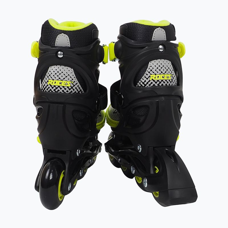Rolki dziecięce Roces Jokey X Boy black/lime 5