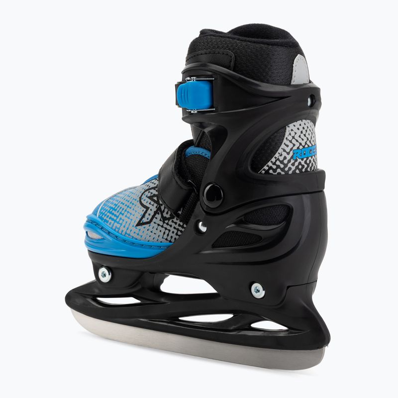 Łyżwy dziecięce Roces Jokey Ice X black/astro blue 3