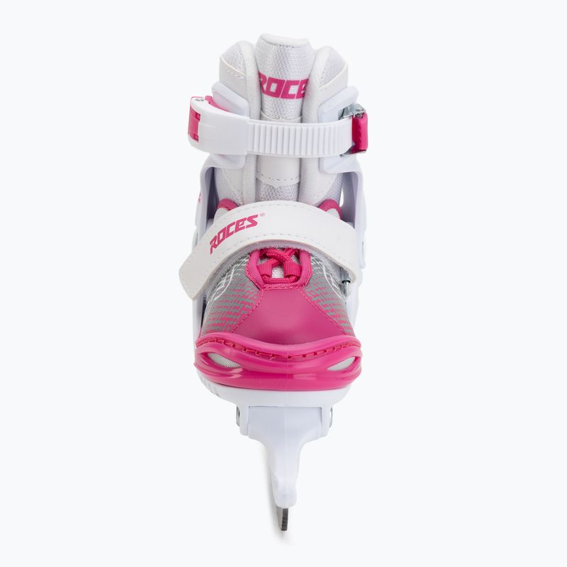 Łyżwy dziecięce Roces Jokey Ice X white/pink 4