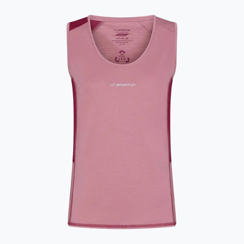 Koszulka trekkingowa damska La Sportiva Embrace Tank blush red plum 6