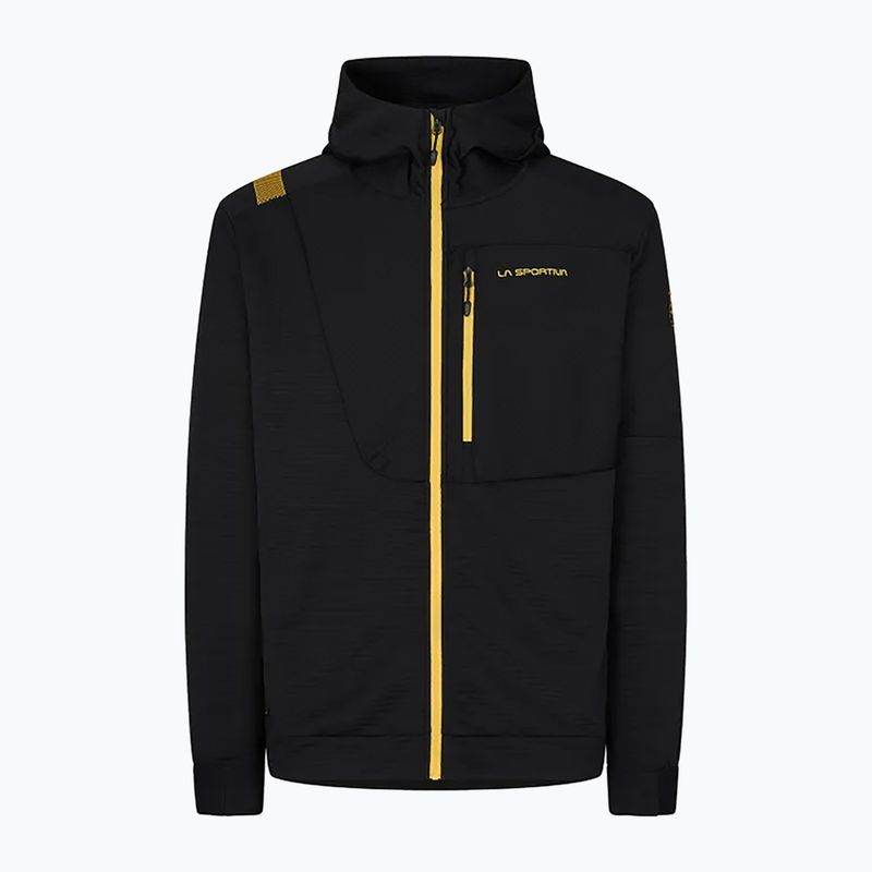Bluza wspinaczkowa męska La Sportiva Mood Hoody black/yellow 4