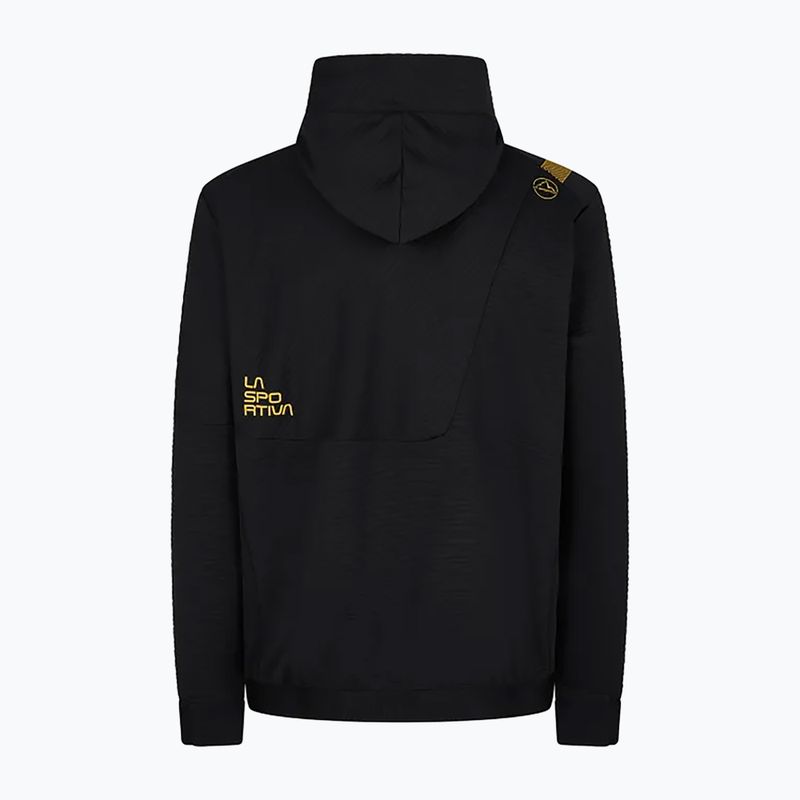 Bluza wspinaczkowa męska La Sportiva Mood Hoody black/yellow 5