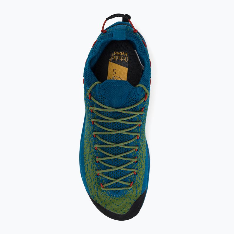 Buty podejściowe męskie La Sportiva TX2 Evo space blue/saffron 6