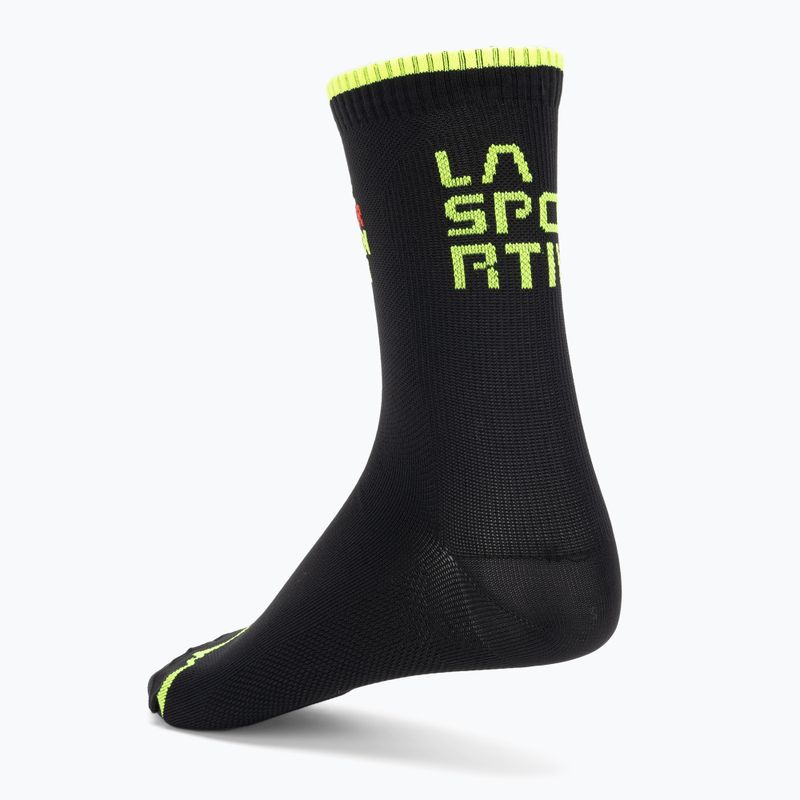 Skarpety La Sportiva For Your Mountain black/neon 2