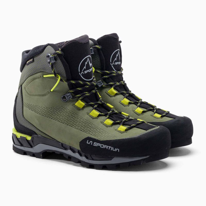 Buty wysokogórskie męskie La Sportiva Trango Tech Leather GTX lichen/citrus 5