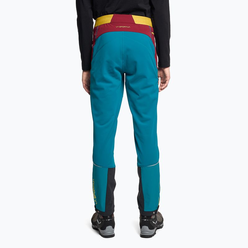 Spodnie skiturowe męskie La Sportiva Karma crystal/sangria 2