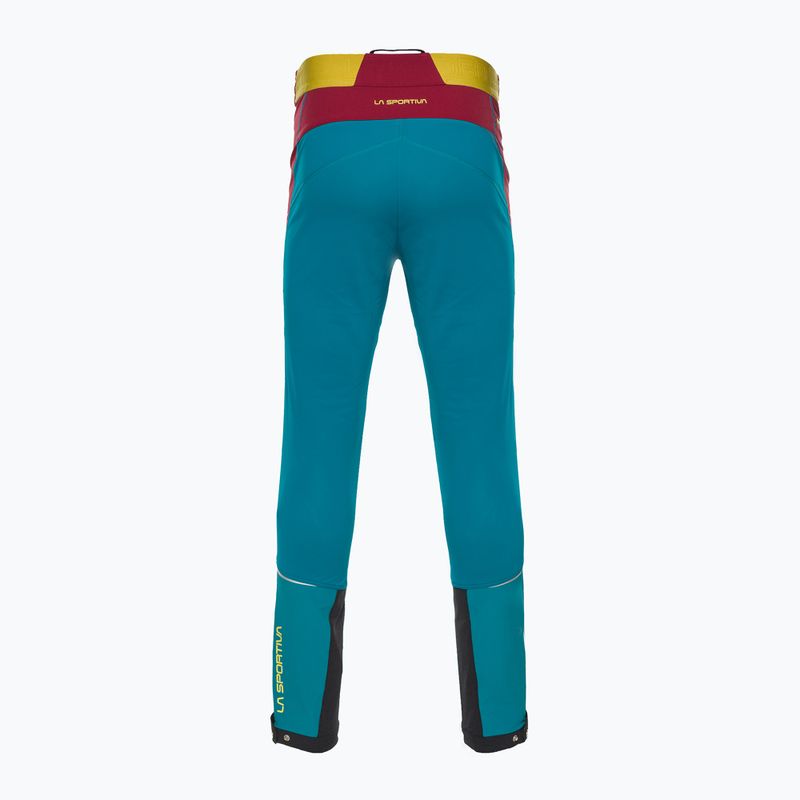 Spodnie skiturowe męskie La Sportiva Karma crystal/sangria 6