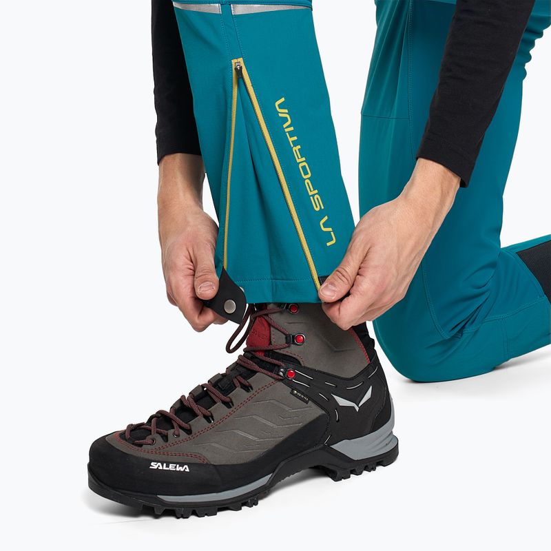 Spodnie skiturowe męskie La Sportiva Karma crystal/sangria 4