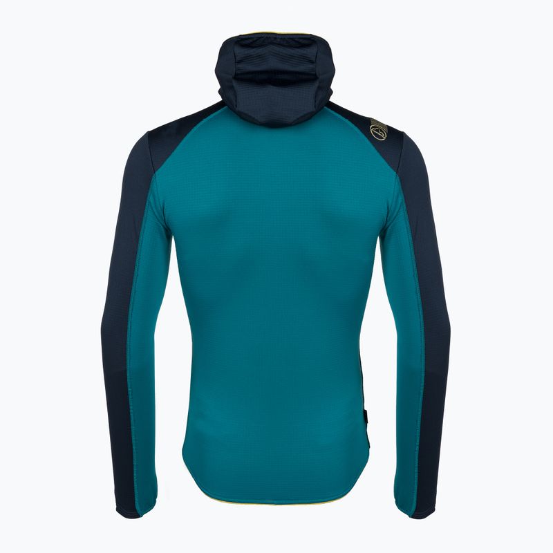 Bluza trekkingowa męska La Sportiva Upendo Hoody crystal/night blue 2